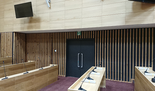 音響効果と湿度調整